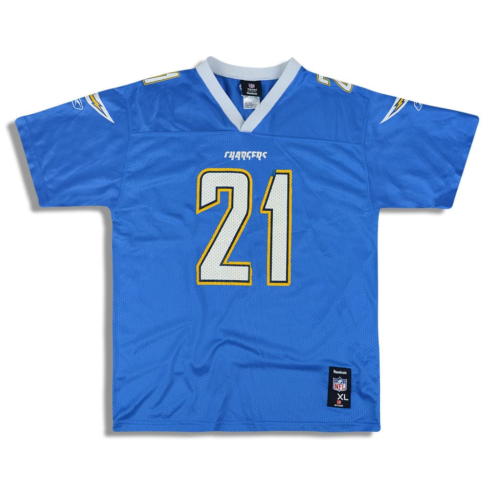 2008-09 San Diego Chargers Tomlinson #21 Reebok Replica Jersey (Alternate) Y