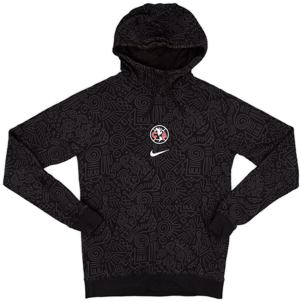 2020-21 Club America Nike Hooded Sweat Top - 9/10 - (S)