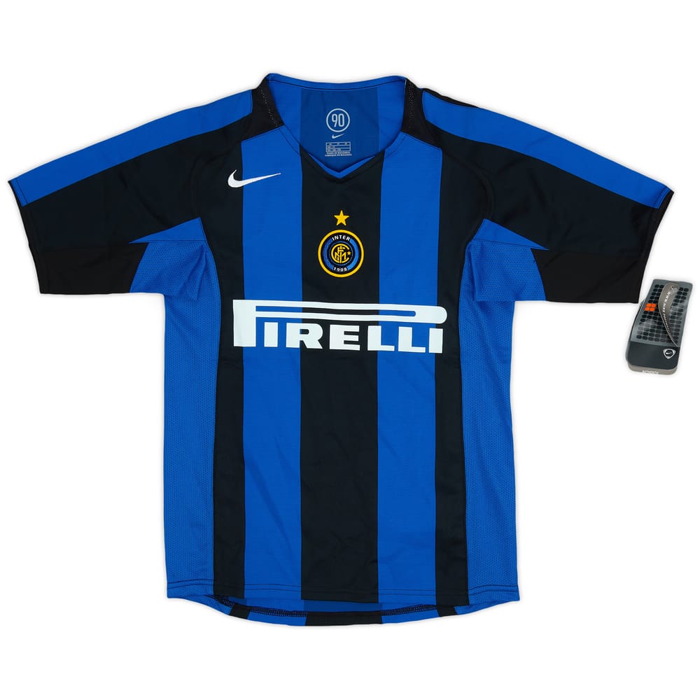 2004-05 Inter Milan Home Shirt (M.Boys)