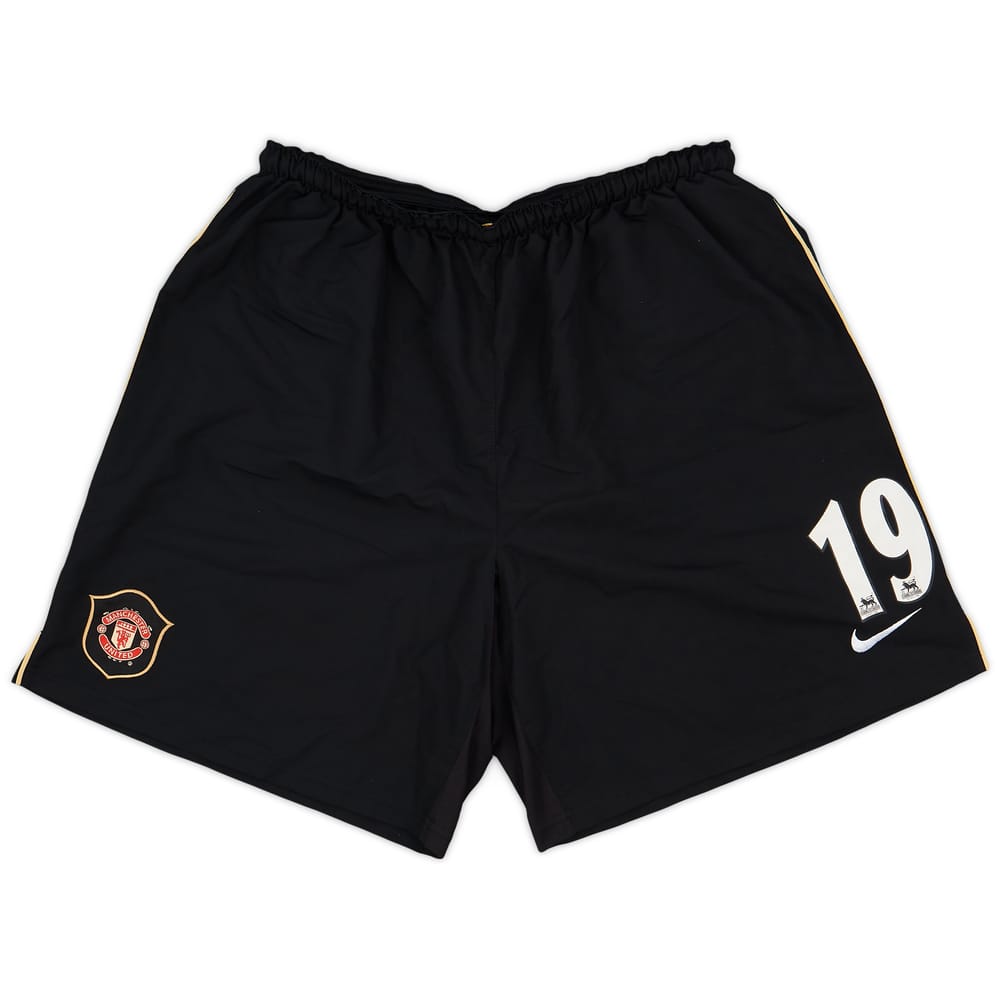 2006-07 Manchester United Away Shorts #19 - 6/10 - (L)