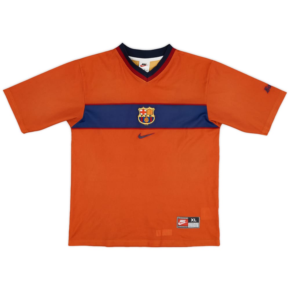 1998-00 Barcelona Basic Third Shirt - 8/10 - (XL.Boys)