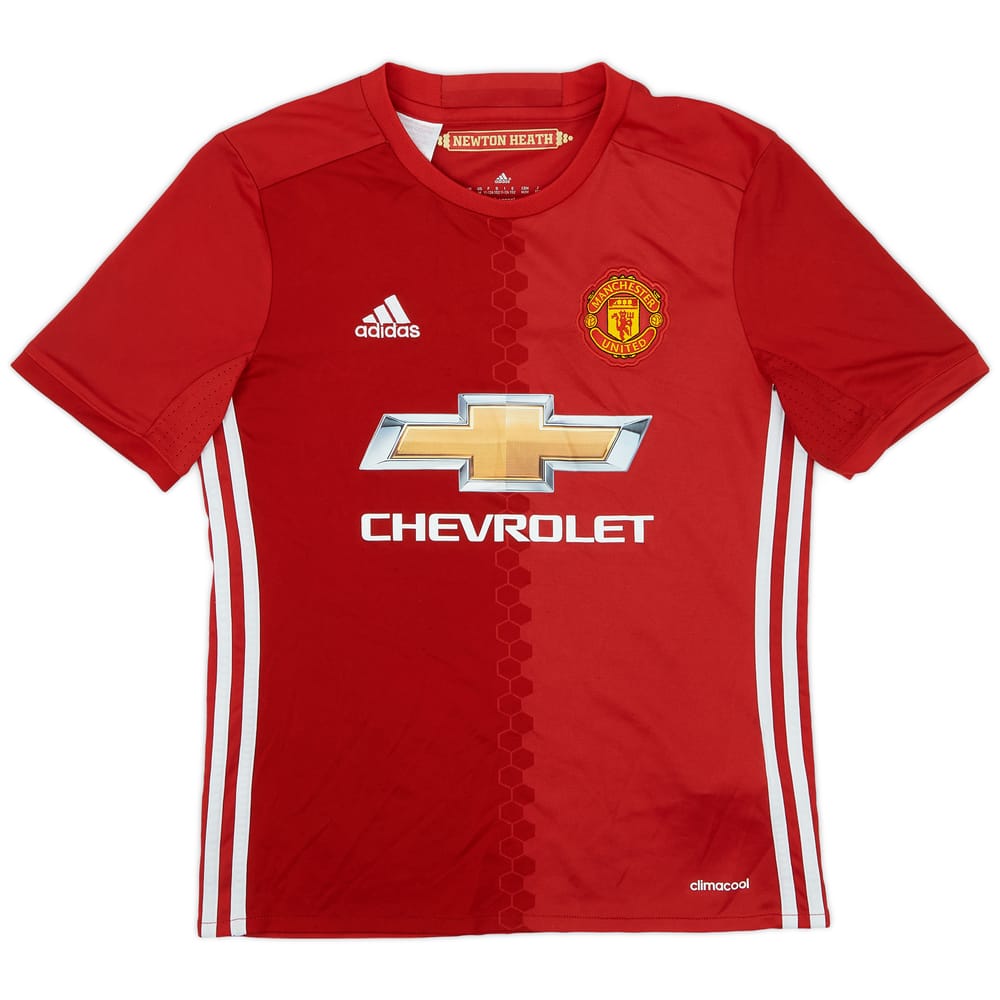 2016-17 Manchester United Home Shirt - 8/10 - (M.Boys)