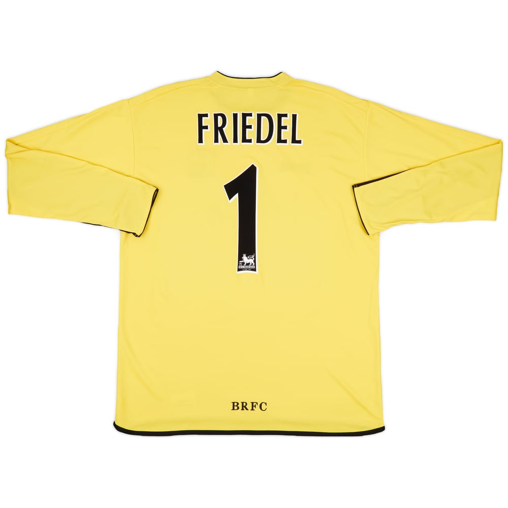 2004-05 Blackburn GK Shirt Friedel #1 - 8/10 - (L)