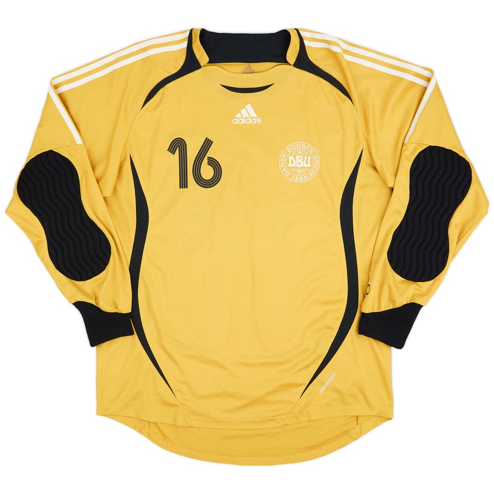 2006-08 Denmark Player Issue GK Shirt #16 - 8/10 - (L)