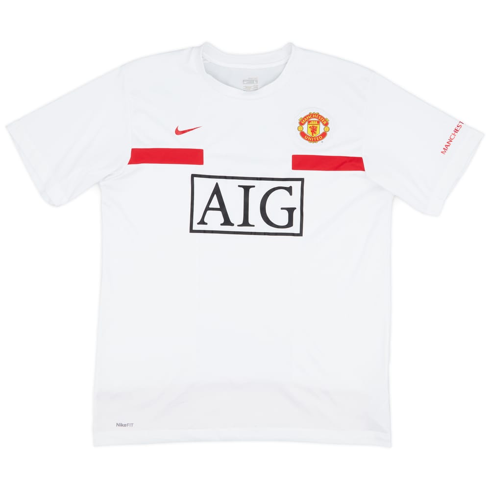 2009-10 Manchester United Nike Training Shirt - 7/10 - (L)