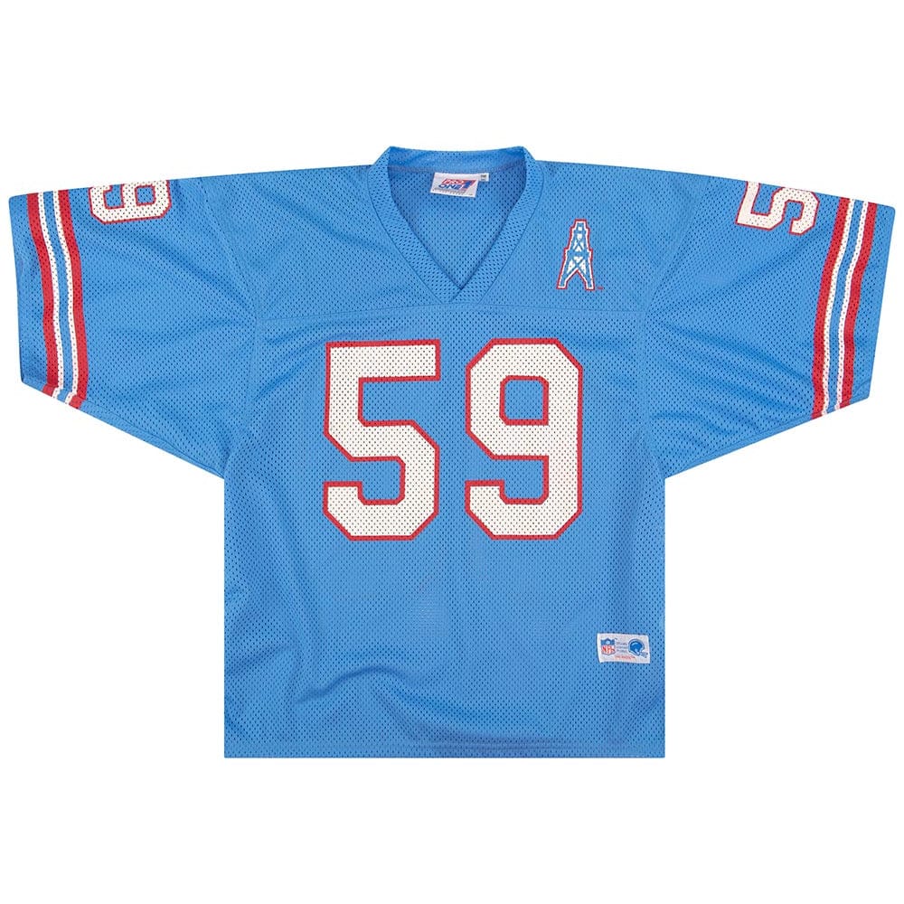 1990-95 Houston Oilers #59 Pro One Training Jersey L