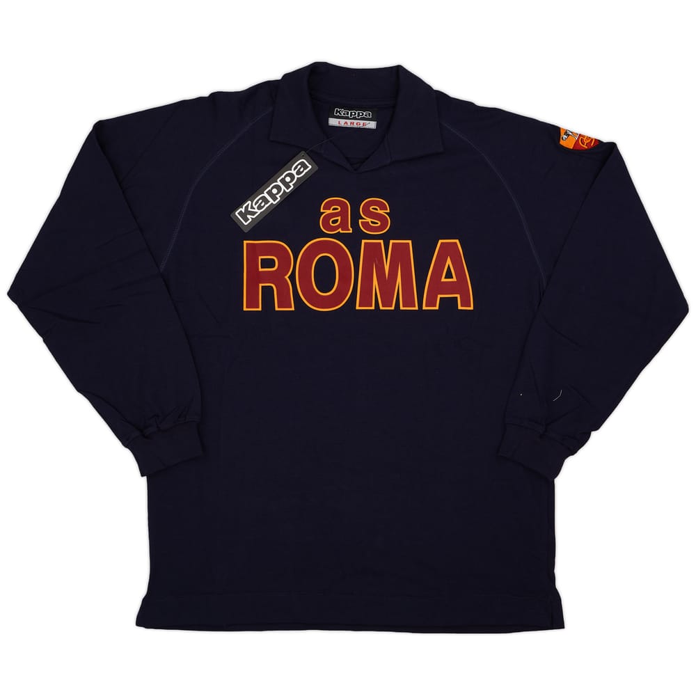 2003-04 Roma Kappa Polo L/S Shirt (L)
