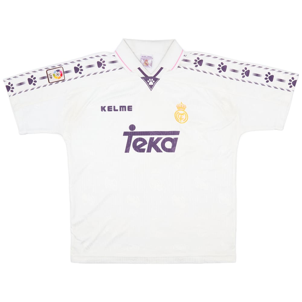1996-97 Real Madrid Home Shirt - 6/10 - (L)