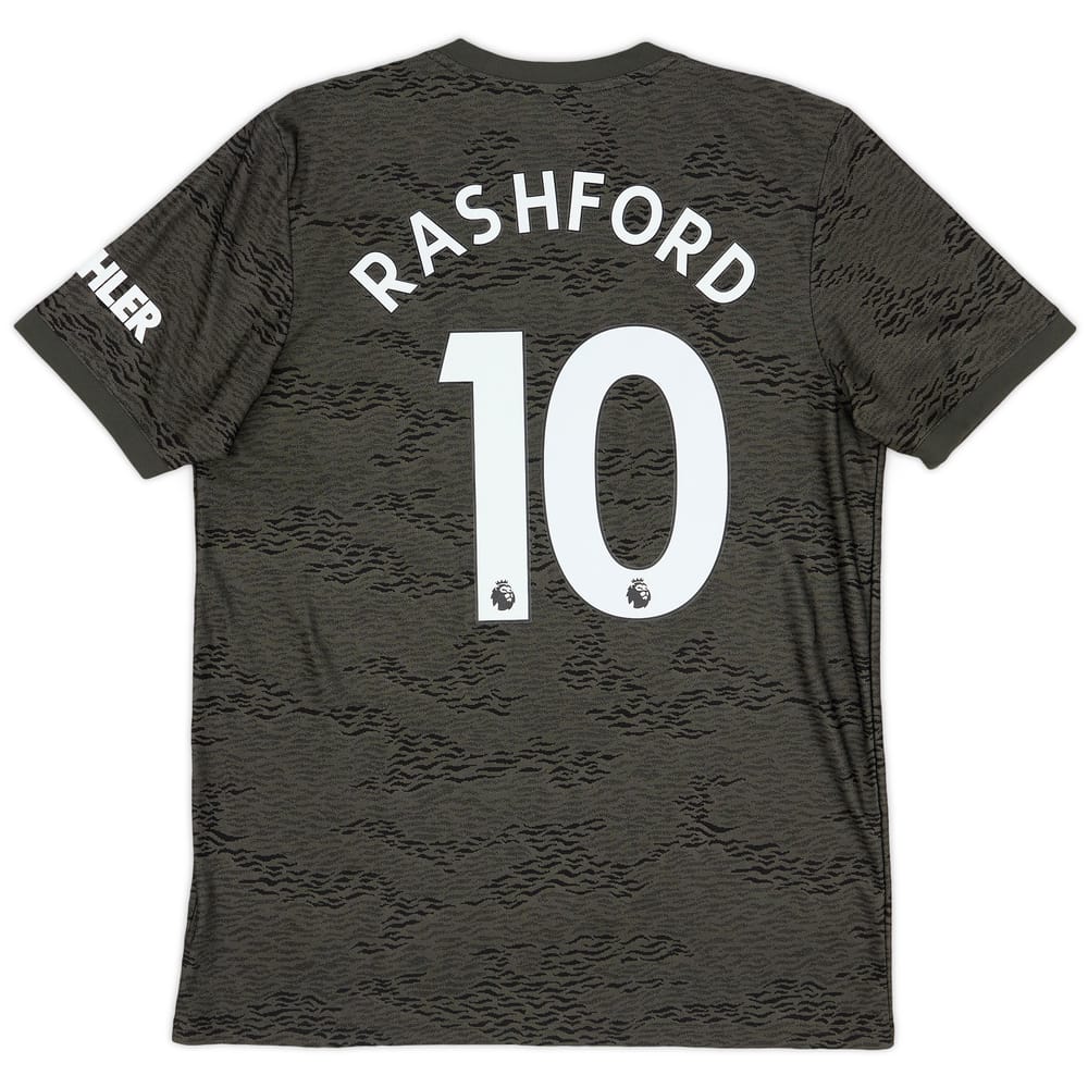 2020-21 Manchester United Away Shirt Rashford #10 - 9/10 - (L)