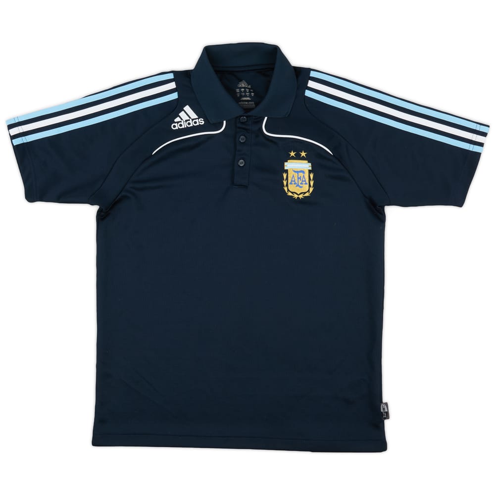 2007-08 Argentina adidas Polo Shirt - 9/10 - (M)