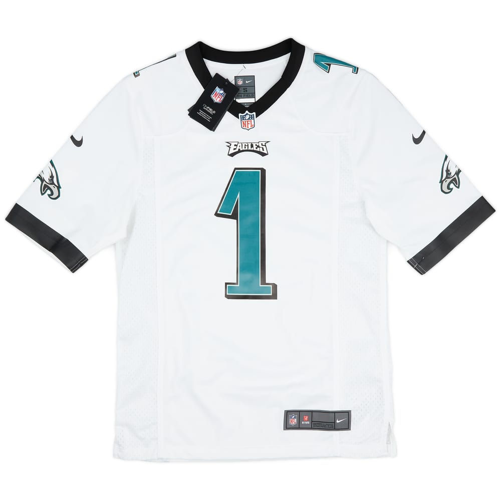 2020-23 Philadelphia Eagles Hurts #1 Nike Game Away Jersey (L)