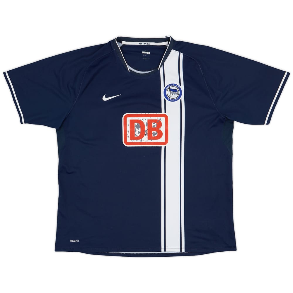 2007-08 Hertha Berlin Home Shirt - 5/10 - (XXL)