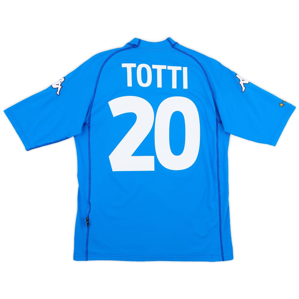 2000-01 Italy Home Shirt Totti #20 - 5/10 - (L)