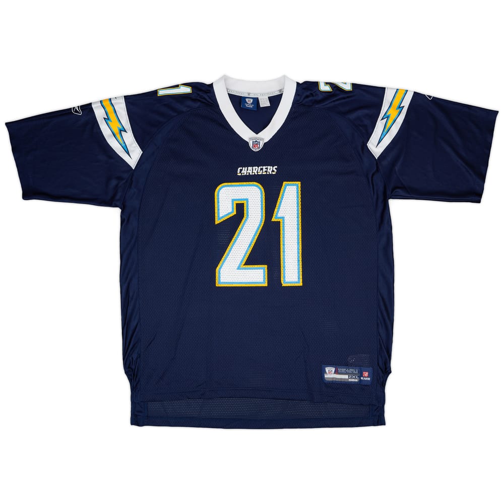 2008-09 San Diego Chargers Tomlinson #21 Reebok On Field Home Jersey - 7/10 - (XXL)