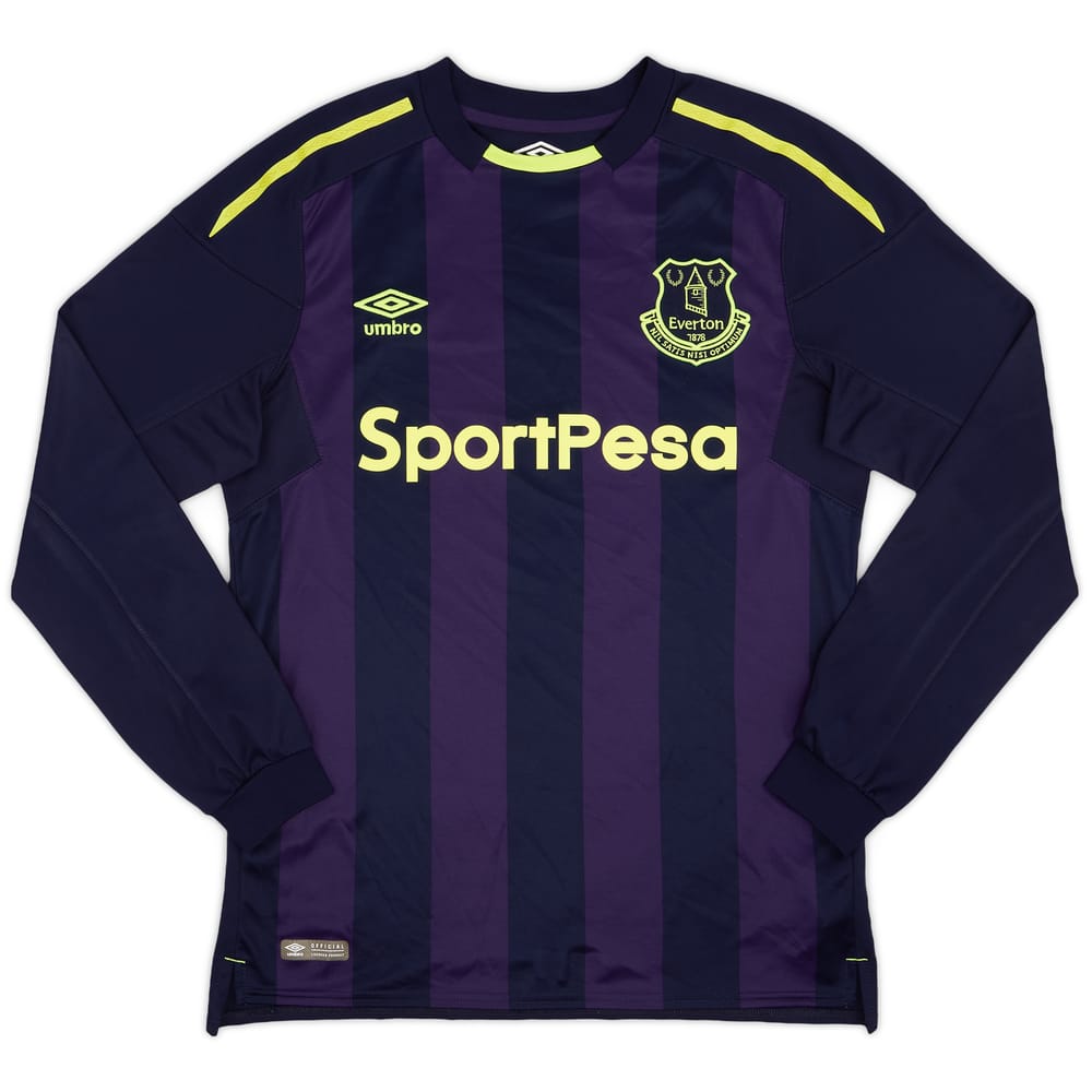 2017-18 Everton Third L/S Shirt - 8/10 - (S)