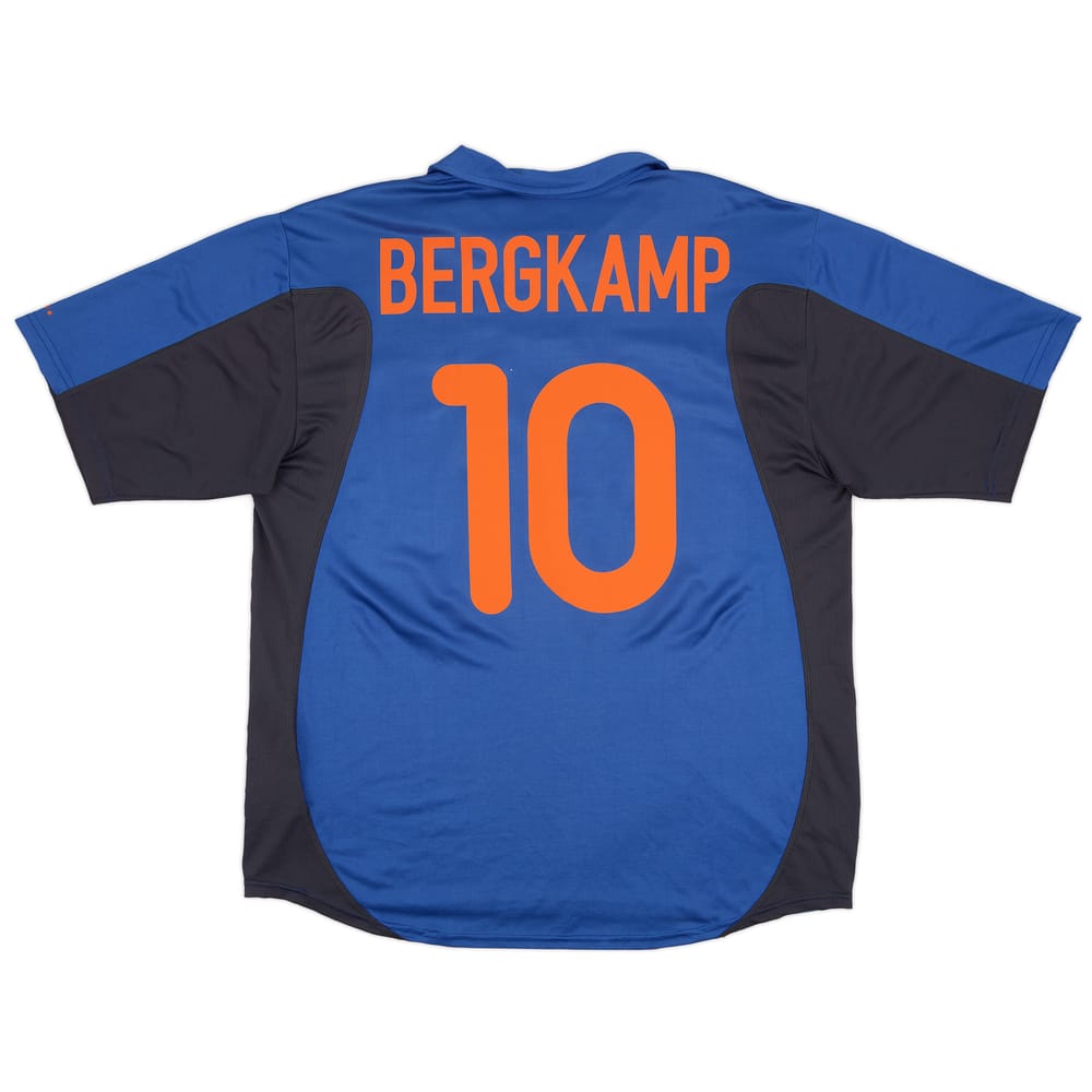 2000-02 Netherlands Away Shirt Bergkamp #10 - 8/10 - (XL)