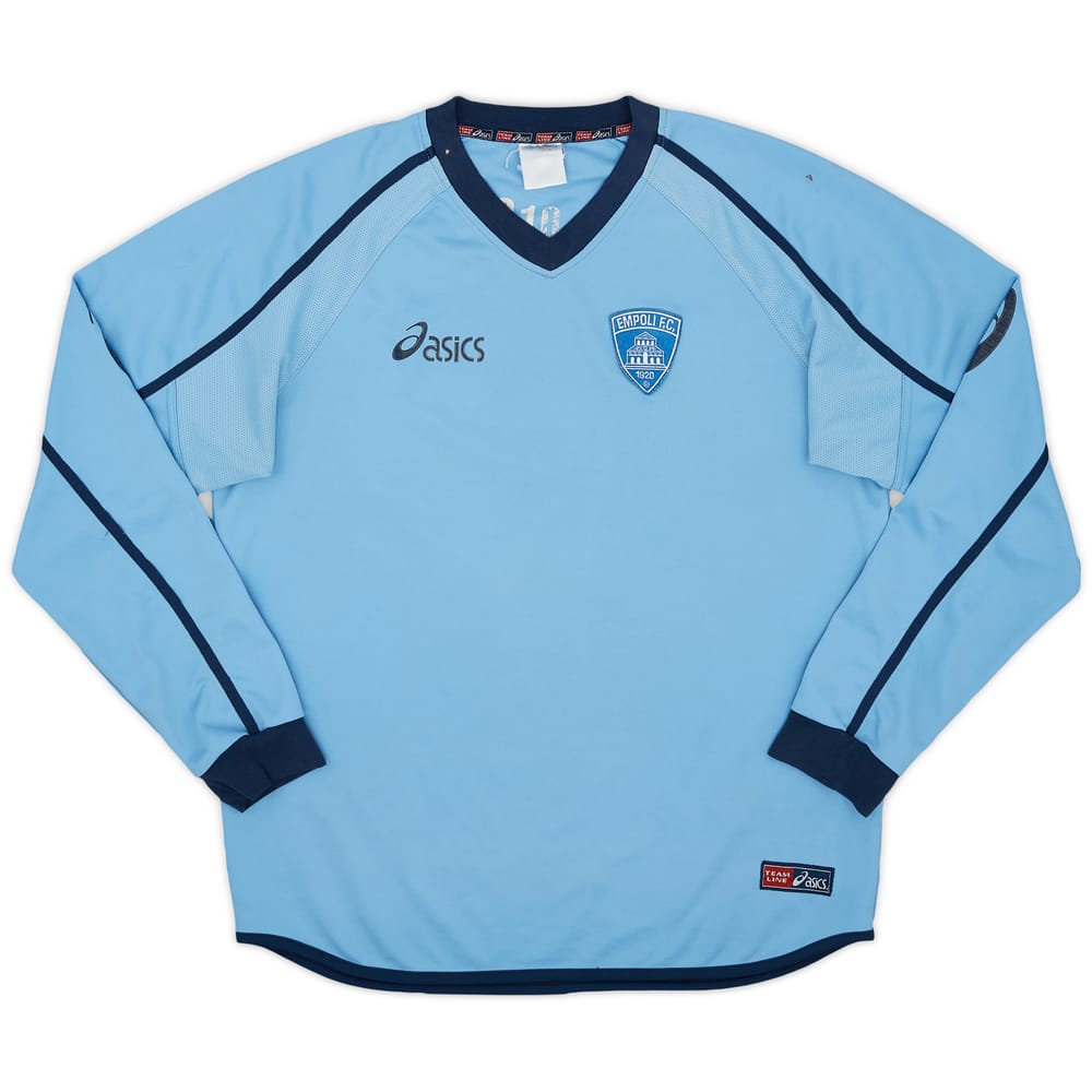 2004-05 Empoli Asics Training L/S Shirt - 7/10 - (XL)