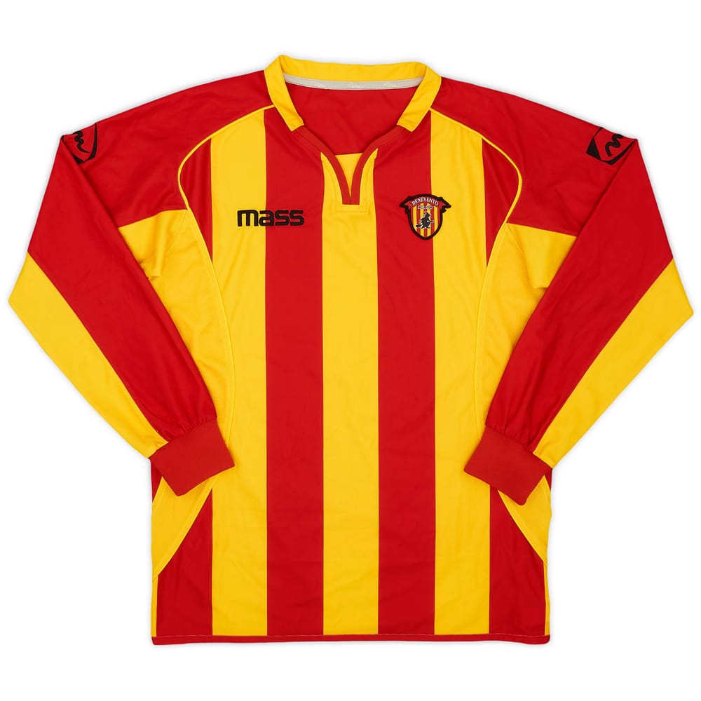 2010-11 Benevento Home L/S Shirt - 9/10 - (S)