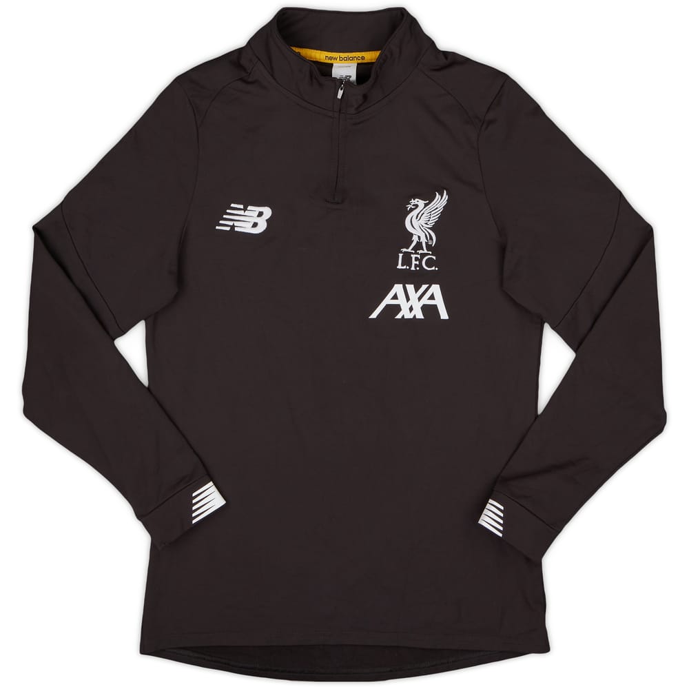 2019-20 Liverpool New Balance 1/4 Zip Drill Top - 8/10 - (S.Boys)