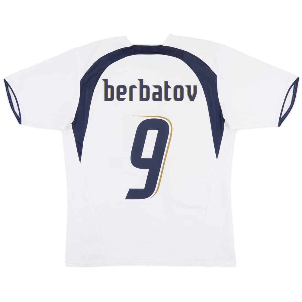 2006-07 Tottenham Home Shirt Berbatov #9 - 6/10 - (L)