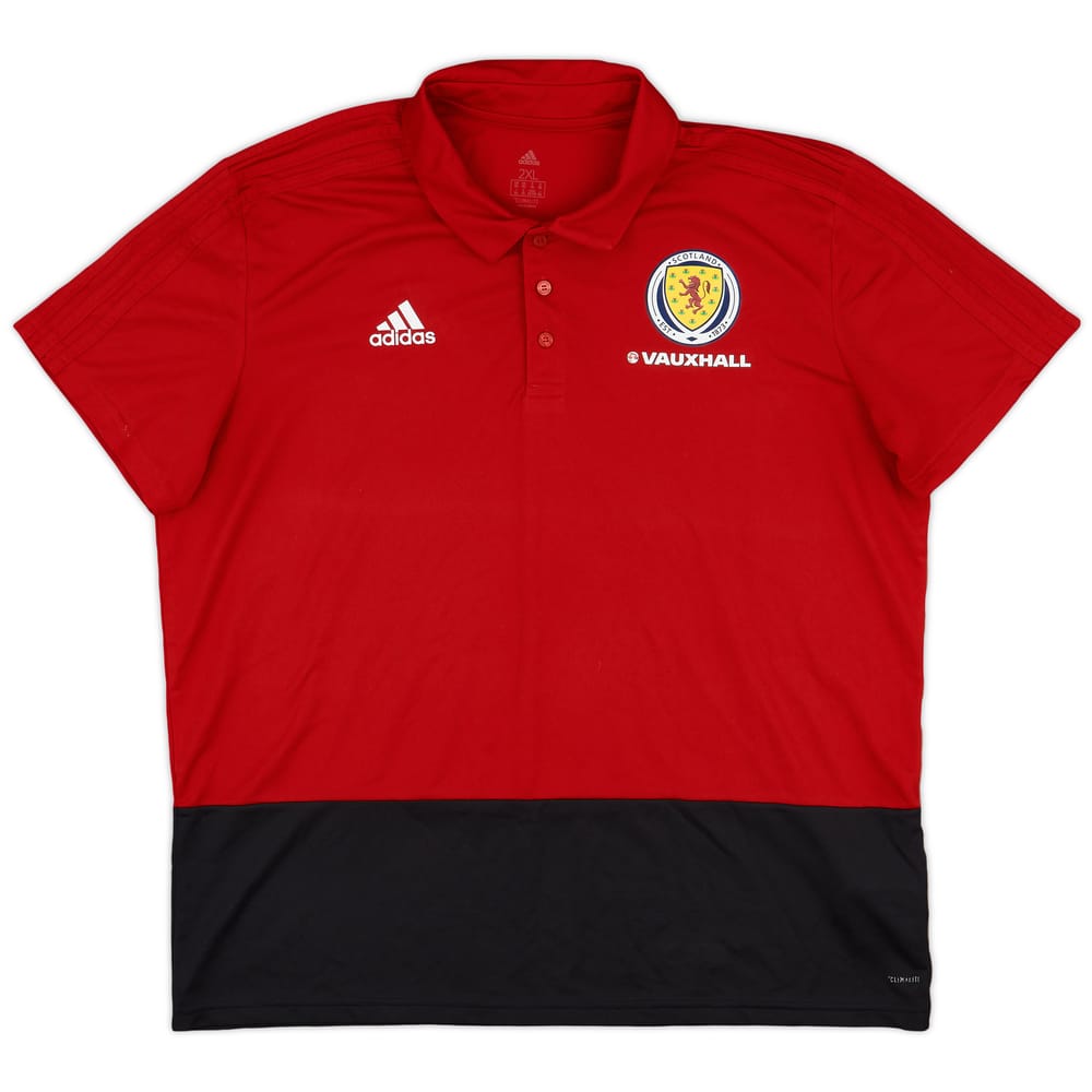 2017-18 Scotland adidas Polo Shirt - 8/10 - (XXL)