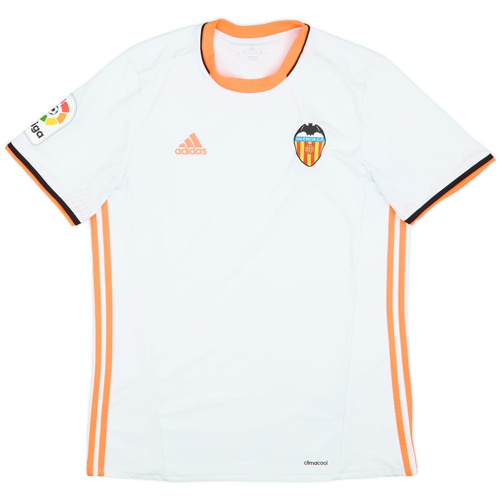 2016-17 Valencia Home Shirt - 7/10 - (L)