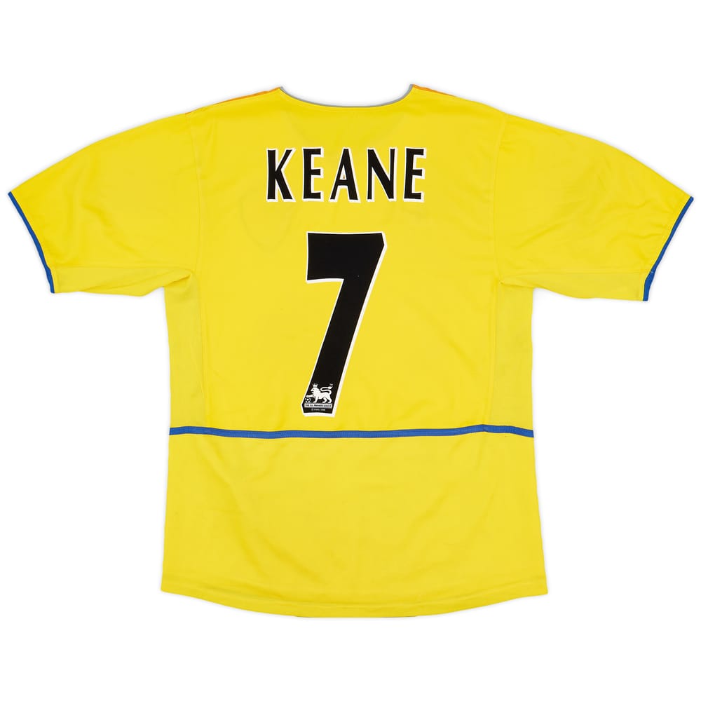 2002-03 Leeds United Away Shirt Keane #7 - 3/10 - (S)