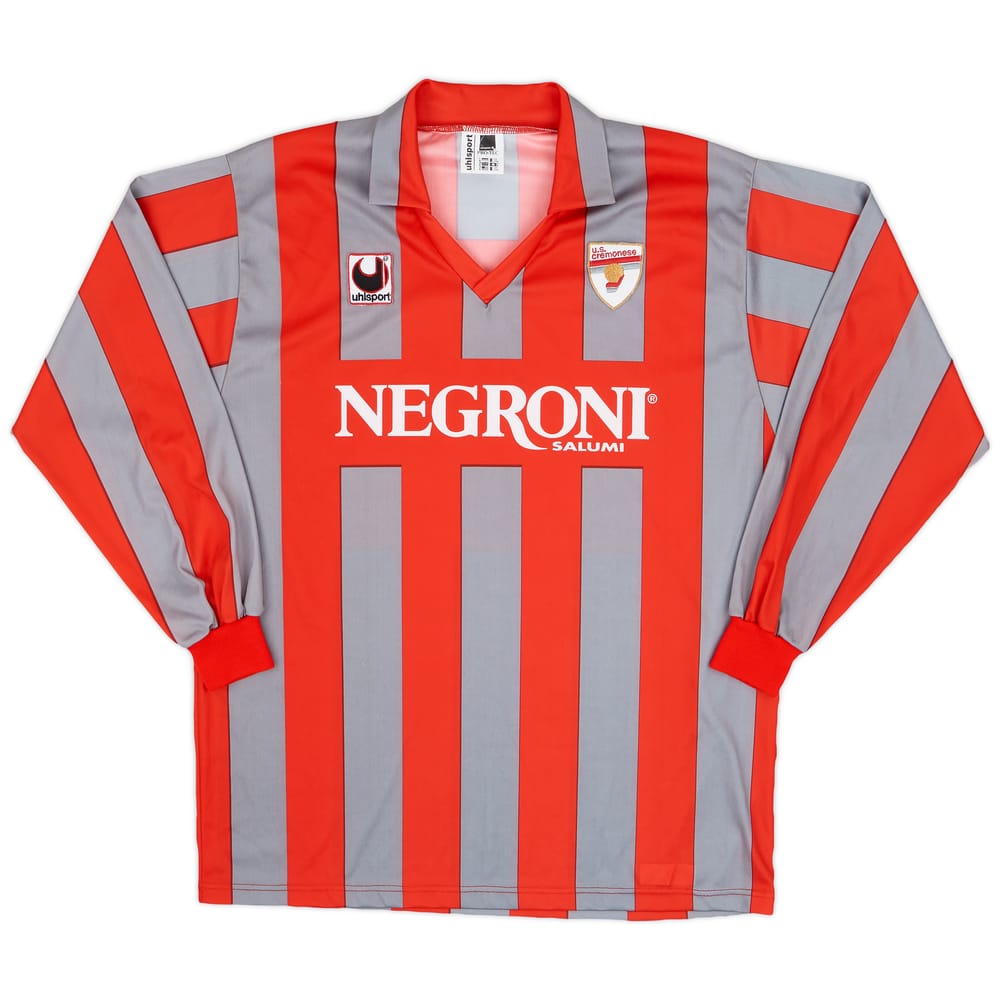 1995-96 Cremonese Home L/S Shirt - 9/10 - (XL)