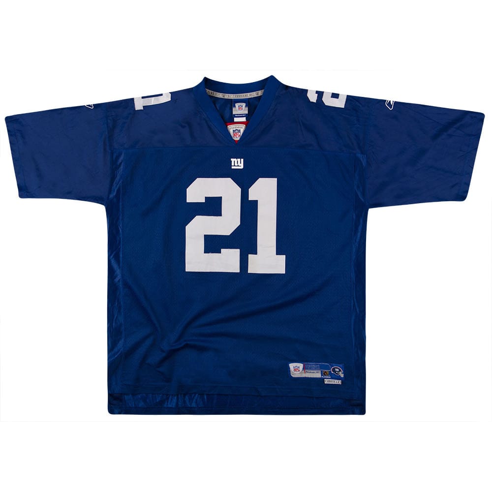 2005-06 New York Giants Barber #21 Reebok Premier Jersey (Home) XXL