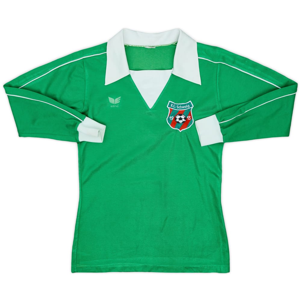 1980s Erima Template L/S Shirt #7 - 7/10 - (S)