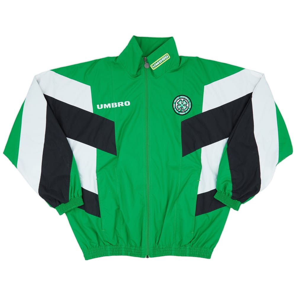 1997-98 Celtic Umbro Track Jacket - 9/10 - (L)