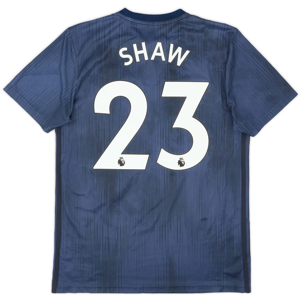 2018-19 Manchester United Third Shirt Shaw #23 - 9/10 - (M)