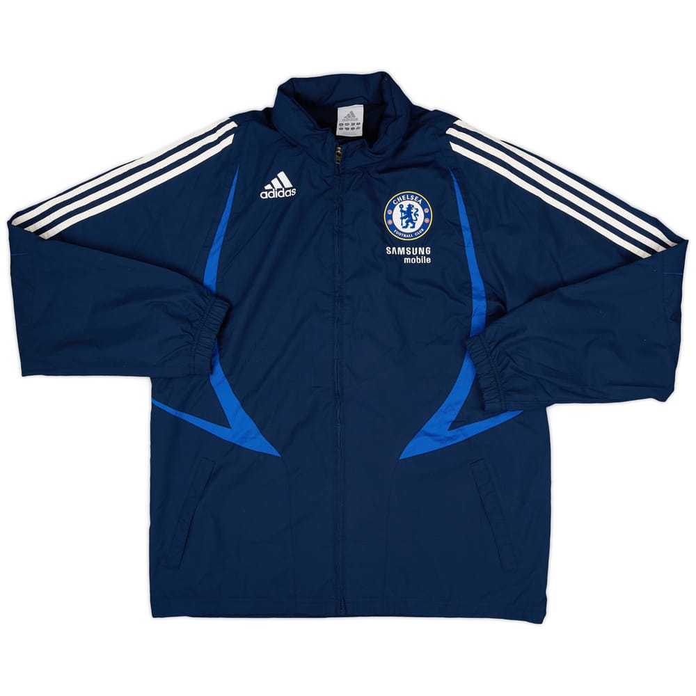 2007-08 Chelsea adidas Hooded Rain Jacket - 8/10 - (M)