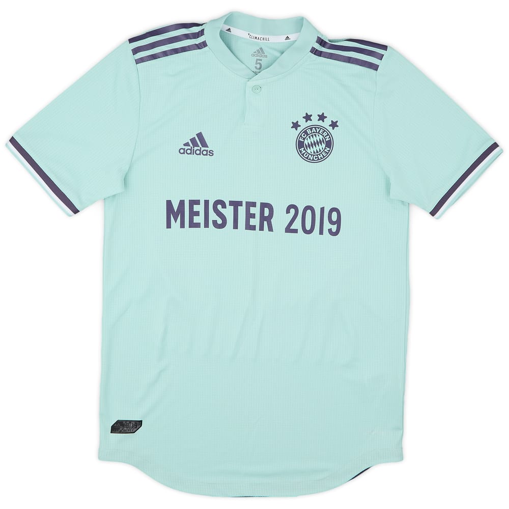 2018-19 Bayern Munich Player Issue 'Meister 2019' Away Shirt - 9/10 - (Women's S/M)