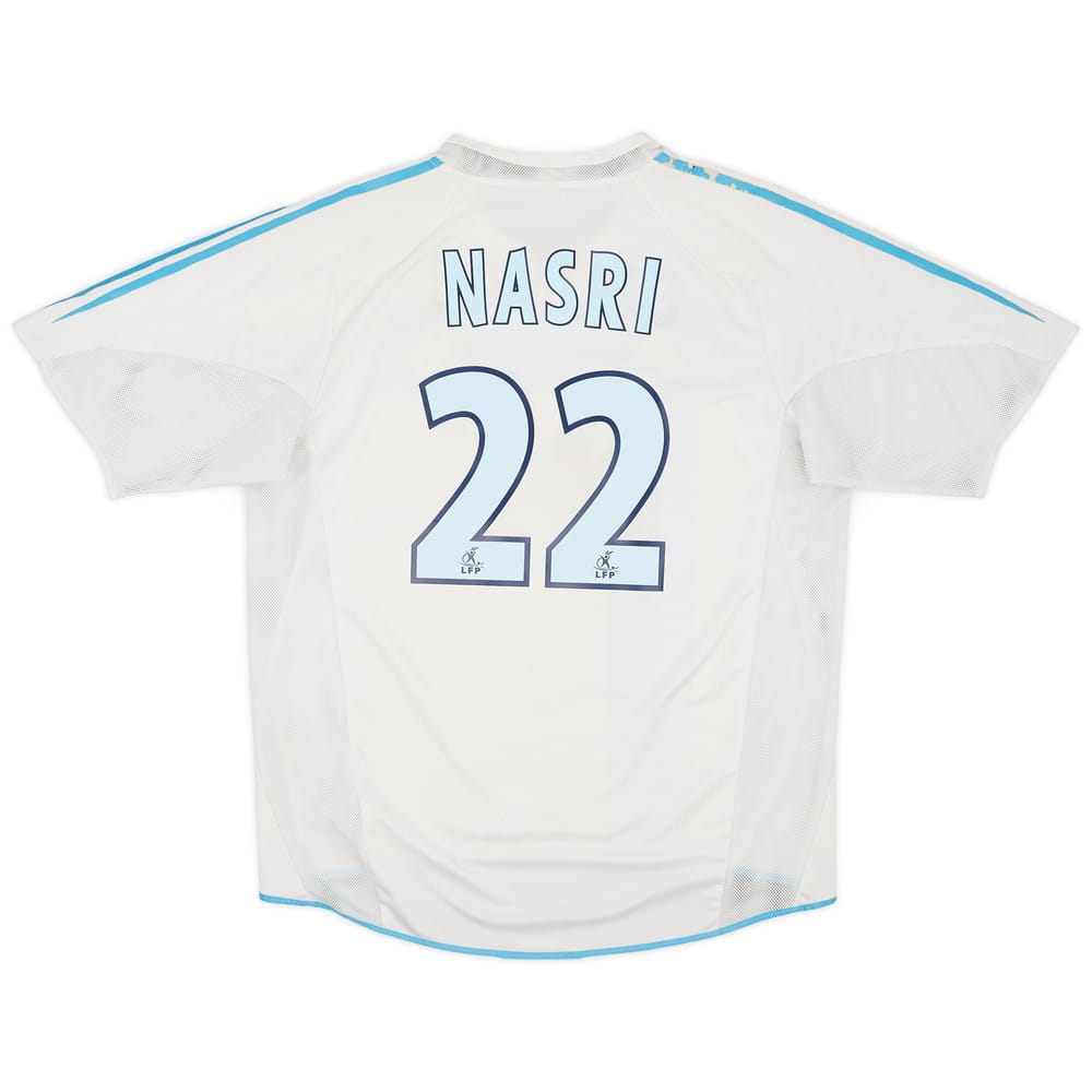 2004-05 Olympique Marseille Home Shirt Nasri #22 - 4/10 - (L)