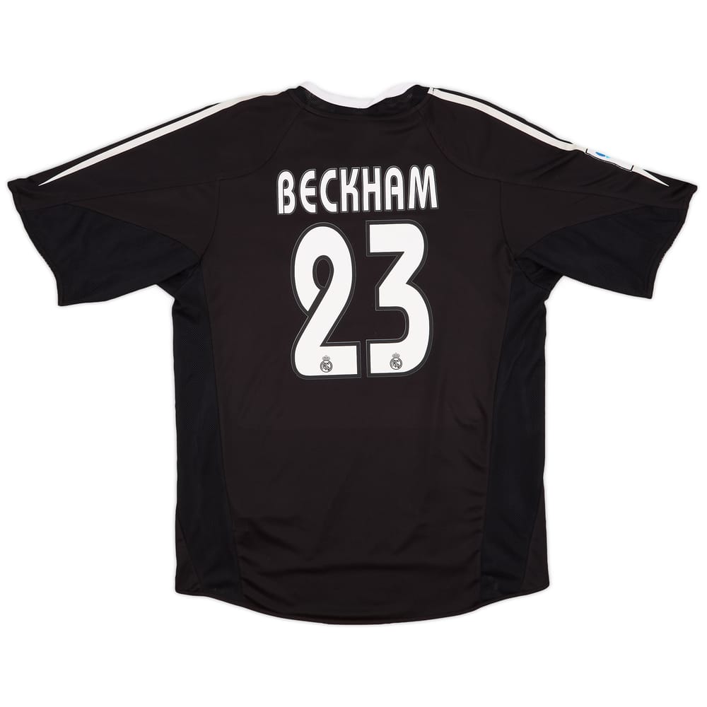 2004-05 Real Madrid Away Shirt Beckham #23 (M)