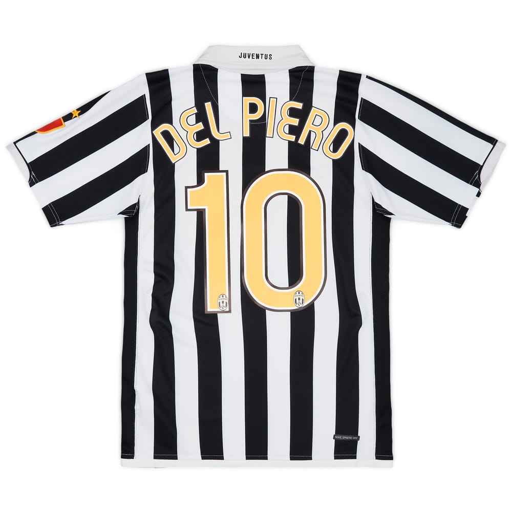 2006-07 Juventus Home Shirt Del Piero #10 - 7/10 - (S)
