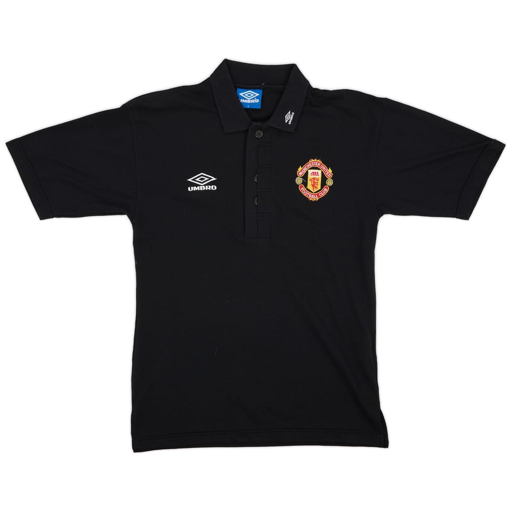 1990s Manchester United Umbro Polo Shirt - 9/10 - (S)