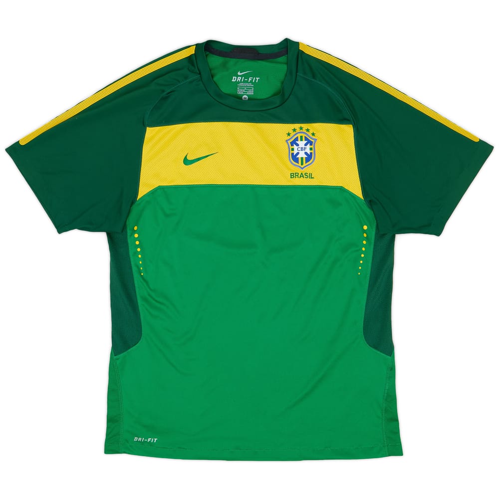 2010-11 Brazil Nike Training Shirt - 9/10 - (M)