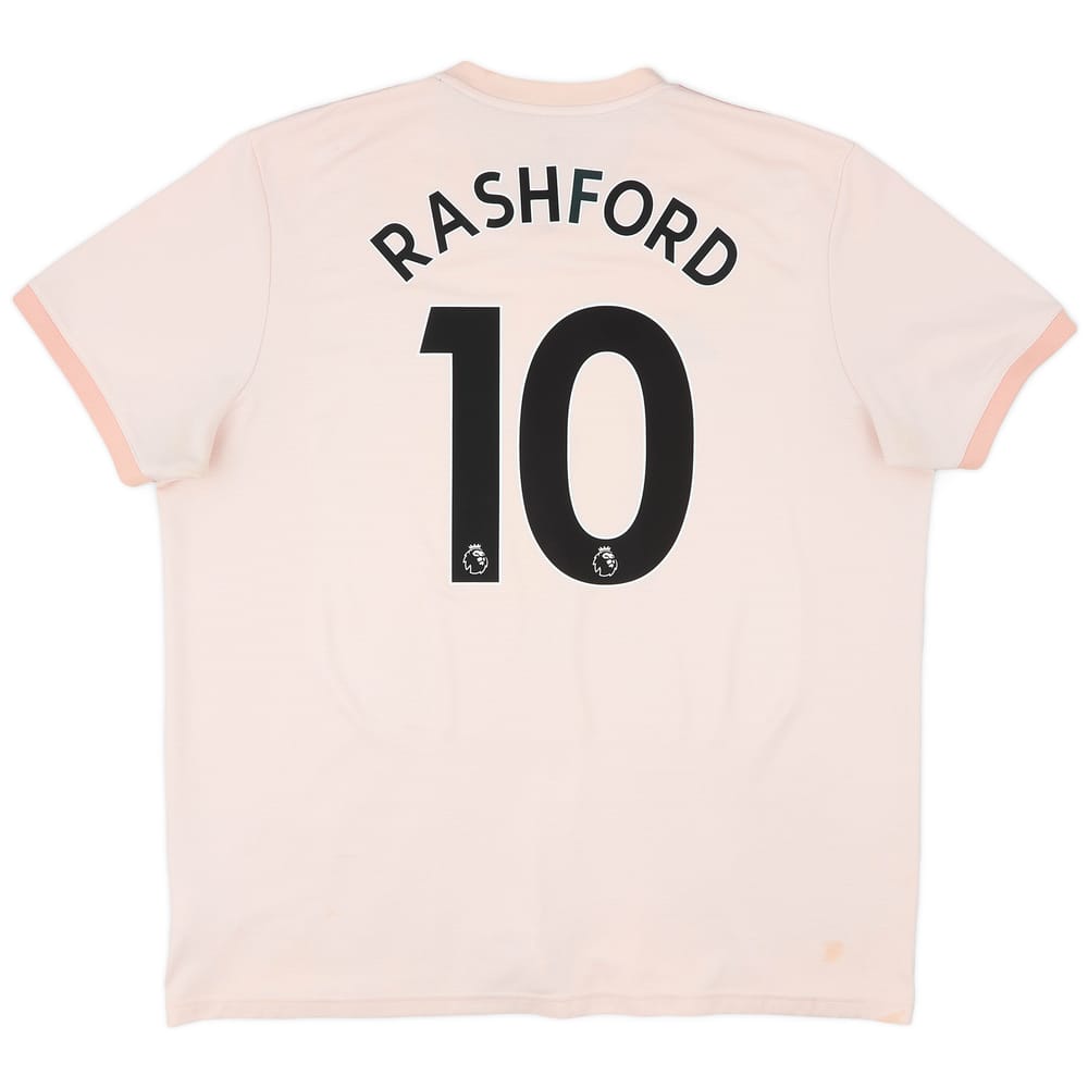 2018-19 Manchester United Away Shirt Rashford #10 - 6/10 - (XXL)
