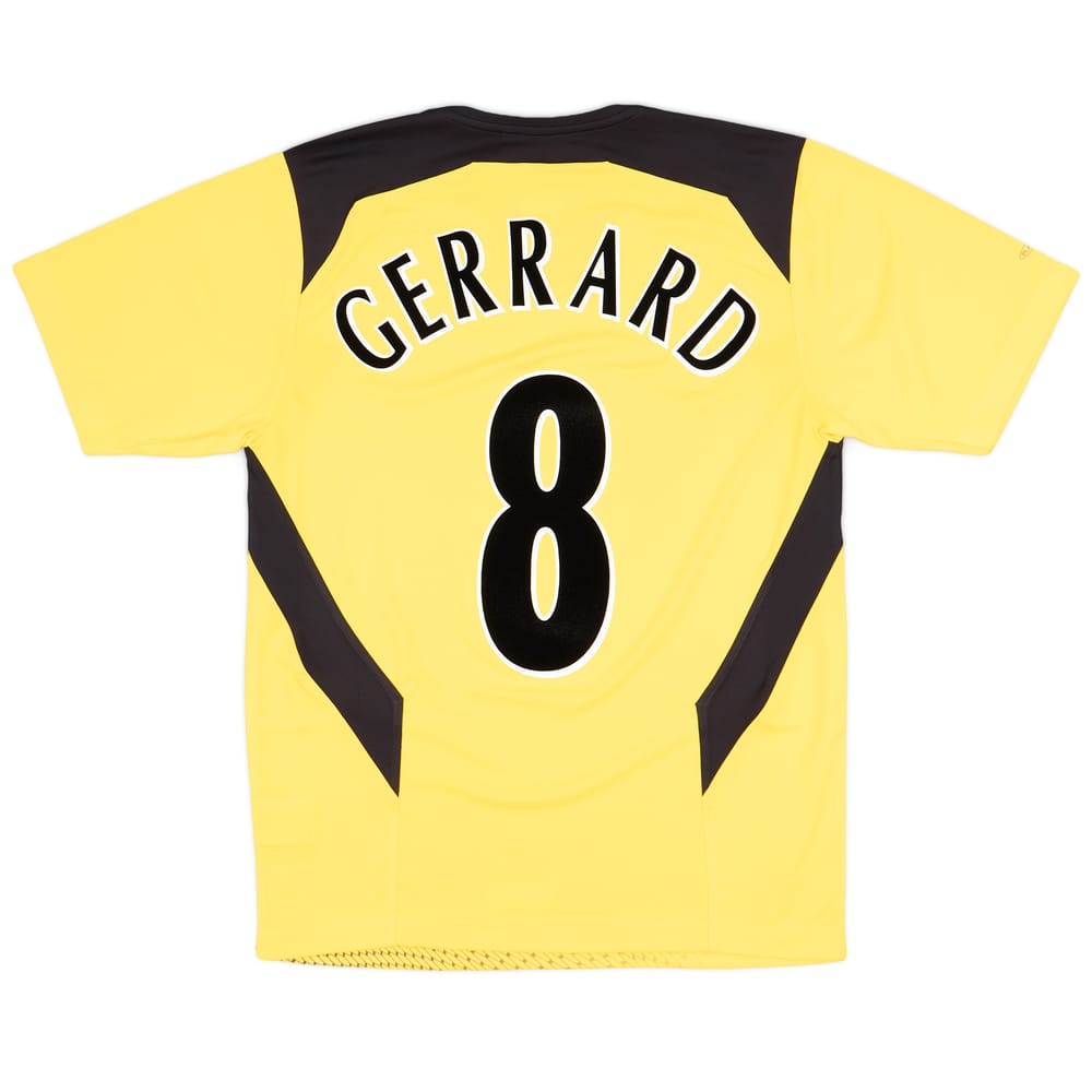2004-06 Liverpool Away Shirt Gerrard #8 (S)