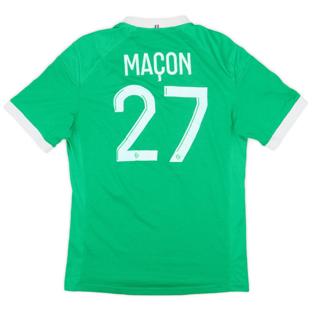2020-21 Saint Etienne Home Shirt Macon #27 - 6/10 - (M)