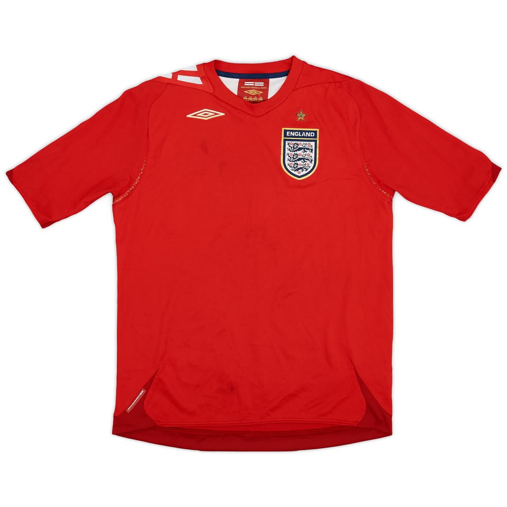 2006-08 England Away Shirt - 9/10 - (L.Boys)