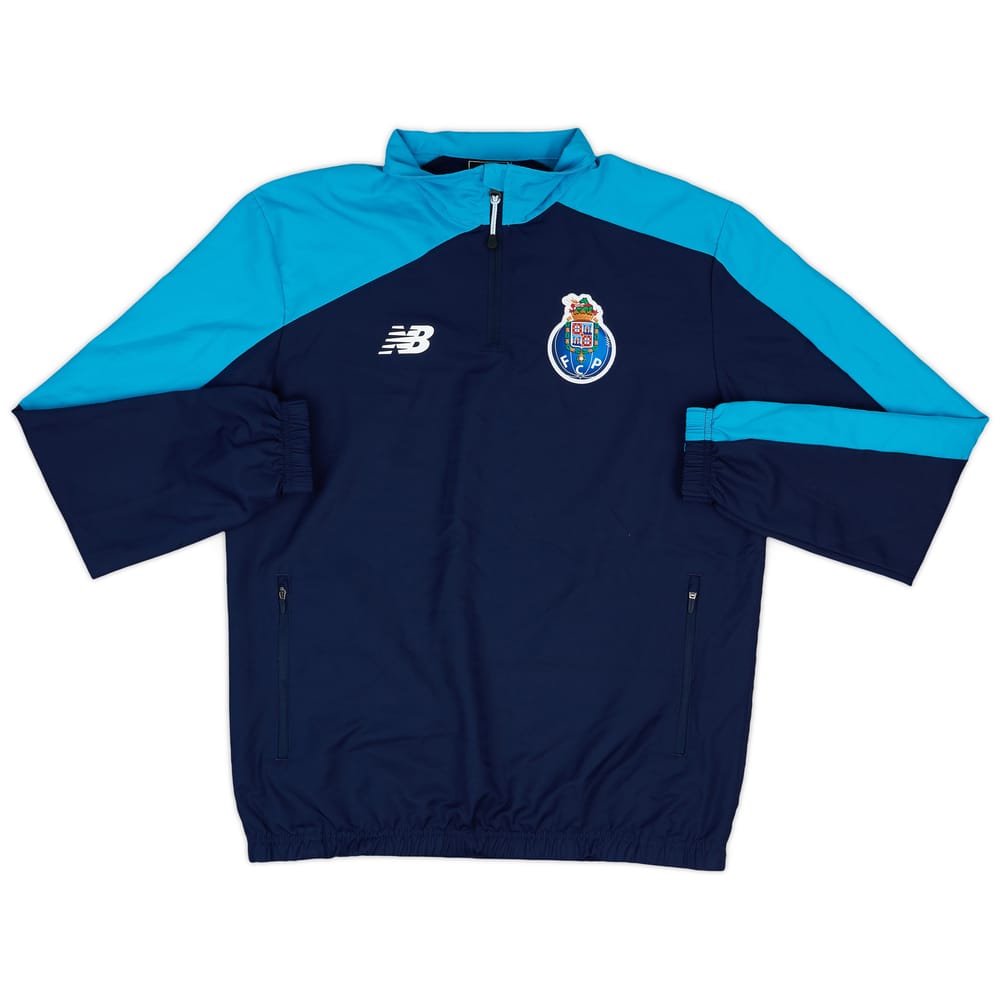 2015-16 Porto New Balance 1/4 Zip Drill Top - 10/10 - (M)
