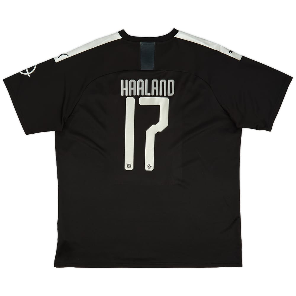 2019-20 Borussia Dortmund Away Shirt Haaland #17 - 9/10 - (XXL)