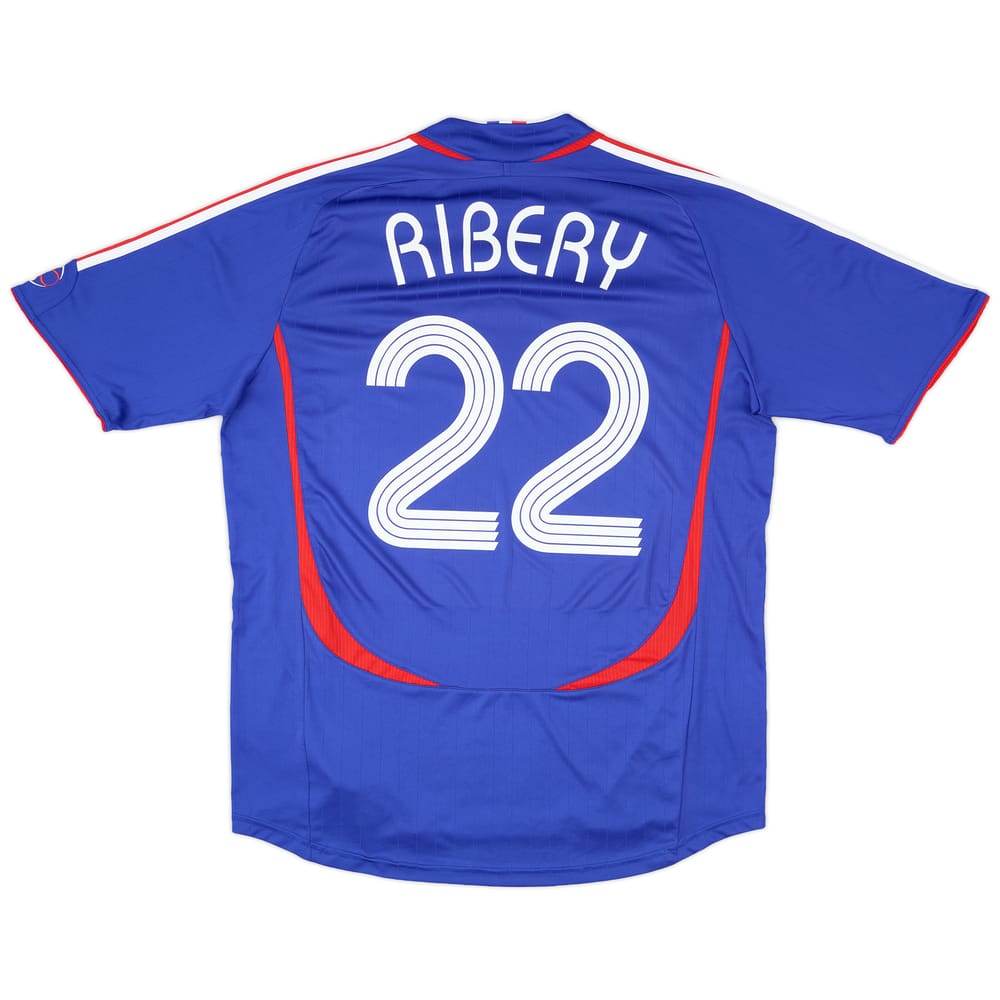 2006-07 France Home Shirt Ribery #22 - 9/10 - (XL)