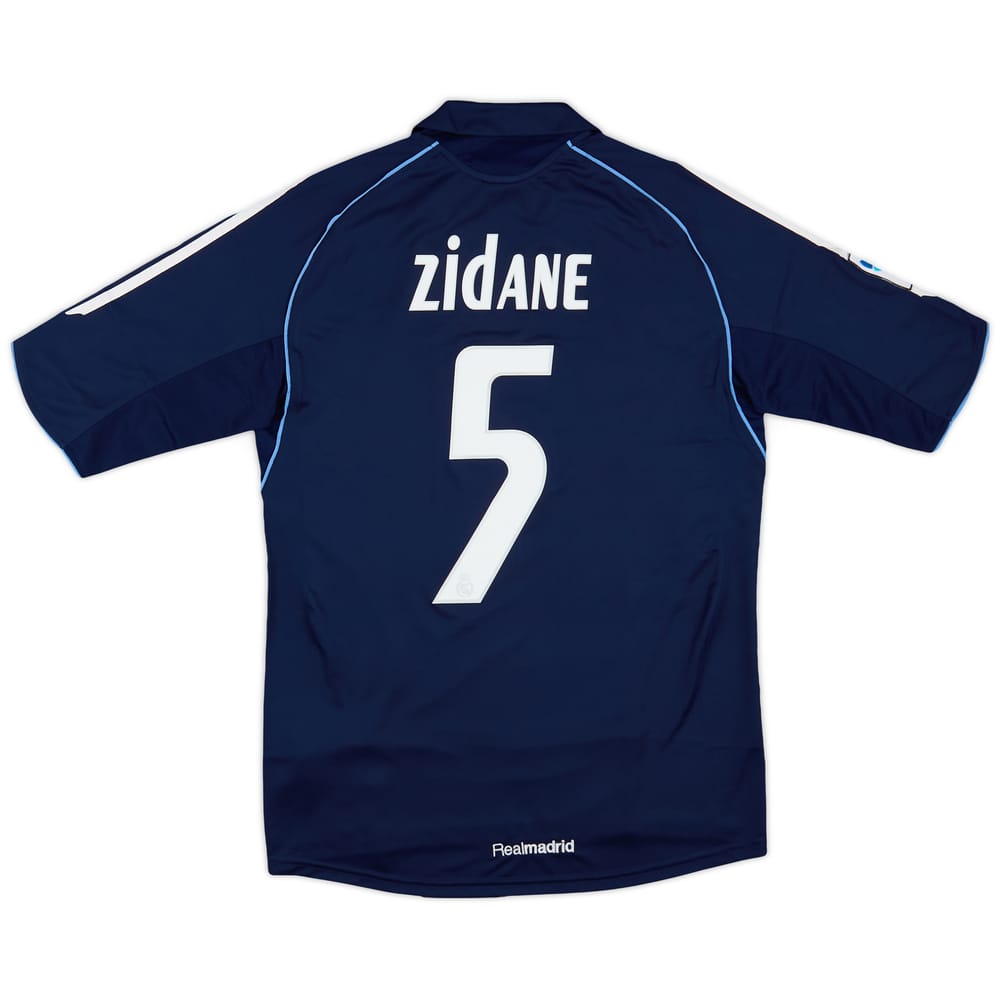 2005-06 Real Madrid Away Shirt Zidane #5 (S)