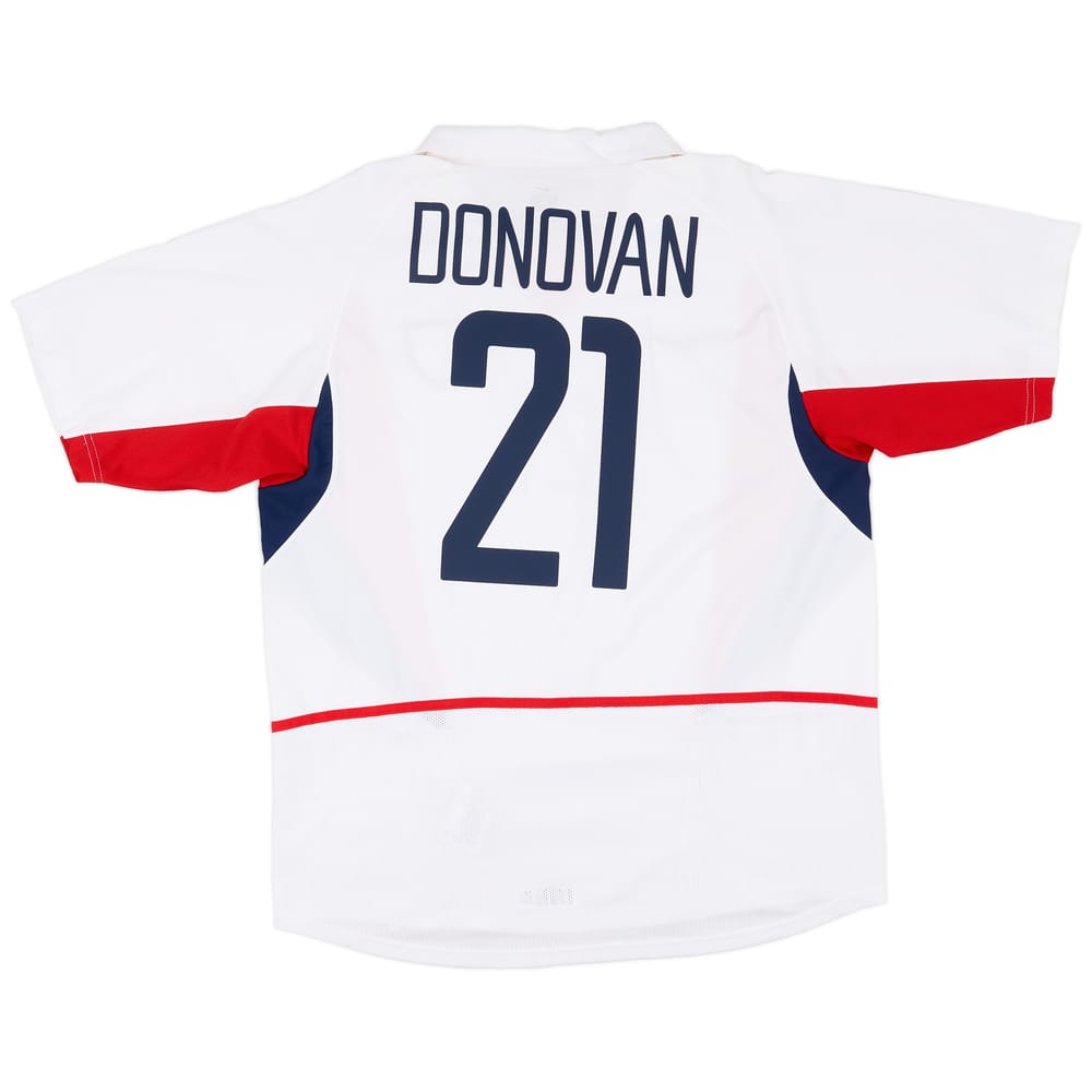 2002-03 USA Home Shirt Donovan #21 - 8/10 - (L)