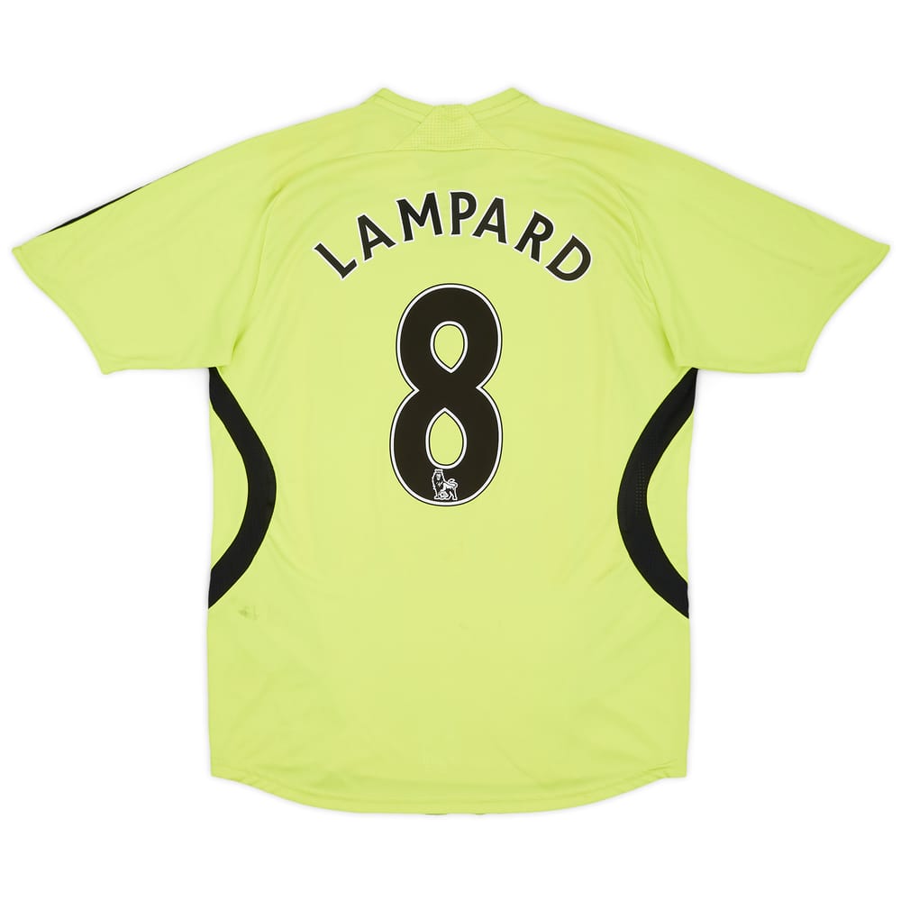 2007-08 Chelsea Away Shirt Lampard #8 - 6/10 - (XL.Boys)