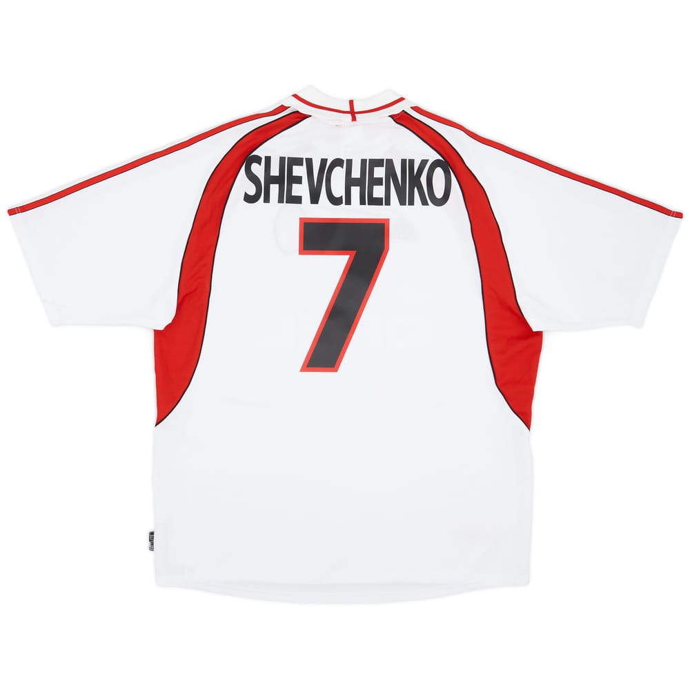 2000-02 AC Milan Away Shirt Shevchenko #7 (XL)